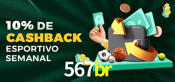 10% de bônus de cashback na 567br